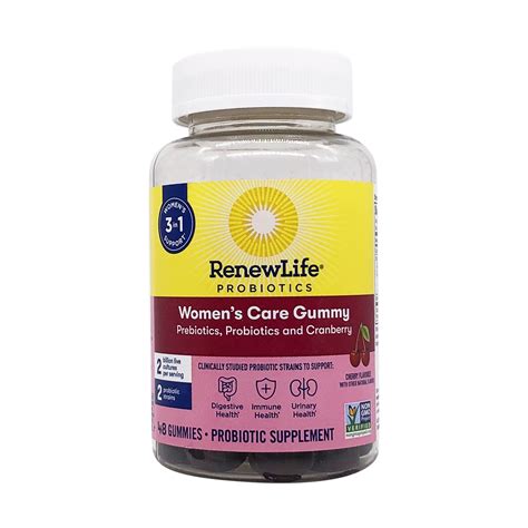 Renew Life Woman'S Care Probiotic Gummy, 48 Gummies | Fig App