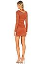 superdown Nica Layered Mini Dress in Red Metallic | REVOLVE