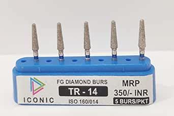Iconic TR14 Diamond Burs, Multilayer FG diamond burs, Dental endodontic ...