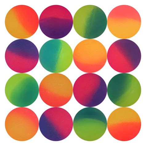 Buy Entervending Bouncy Balls - Rubber Balls for Kids - ICY Bounce ...