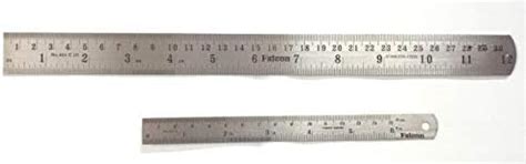 KRISTEEL Stainless Steel 150 mm / 6 Inch Ruler - [Pack of 10 Pcs.] (401 ...