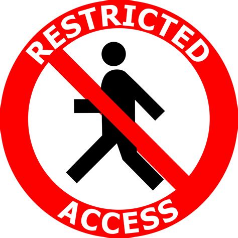 Access Prohibited Sign 的图像结果