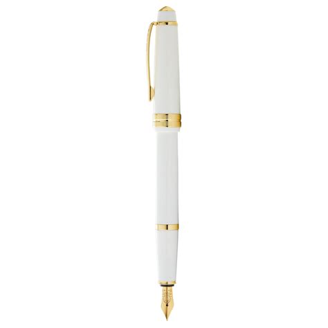 Cross Bailey Light Polished White GT Fountain Pen
