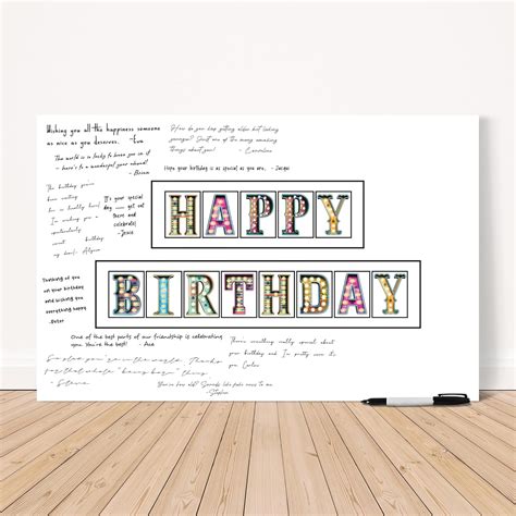 L&O Goods Happy Birthday Card | Guest Book Australia | Ubuy