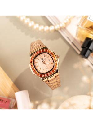 Buy Carlton London Women Grace Rose Gold Dial Analog Watch - CLDPP-001 ...