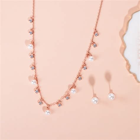 Glyters Pearl Dewdrop Set