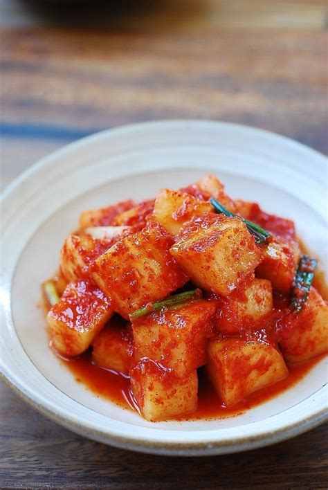 Radish Kimchi (깍두기) – Gurgaon Kimchi