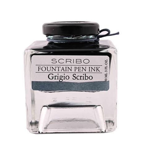 Scribo Grigio Scribo Ink Bottle, Grey - 90ml – Makoba