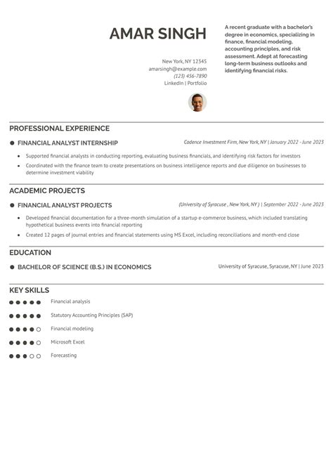 Image result for Sample Student Resume Examples