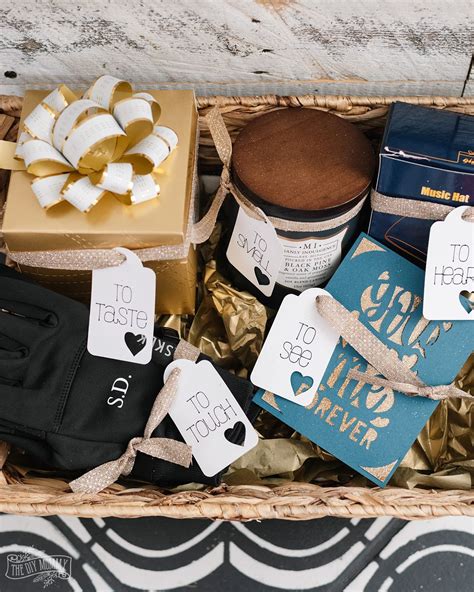 5 senses gift ideas free printable 5 senses gift tags – Artofit