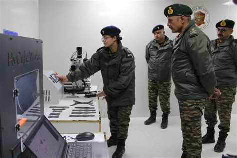 Lt Gen Hitesh Bhalla Opens Advanced Technology Facility at Leh's Army ...