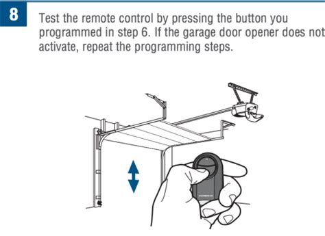 Image result for Chamberlain Remote Programming Instructions