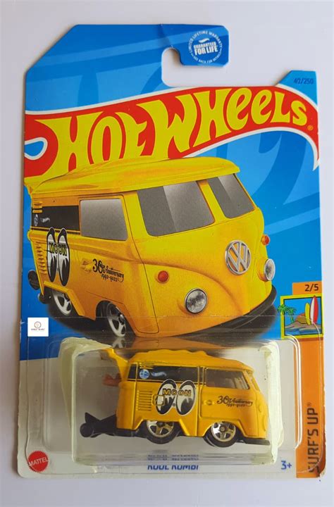 Kool Kombi - Hot Wheels (Yellow Moon Eyes ) | Bonzo Bears