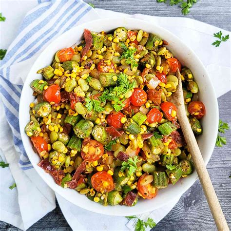 Southern Succotash Recipe Southern Garden Succotash | Packed With