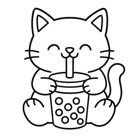 16+ Boba Coloring Pages (Bold & Easy) – Free PDF Printables