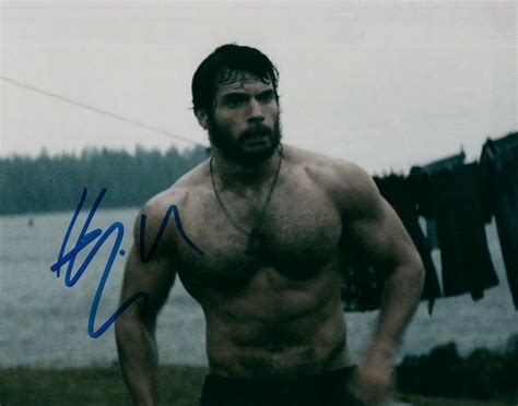 Henry Cavill Justice League Superman Shirtless Signed 8x10 Photo COA ...
