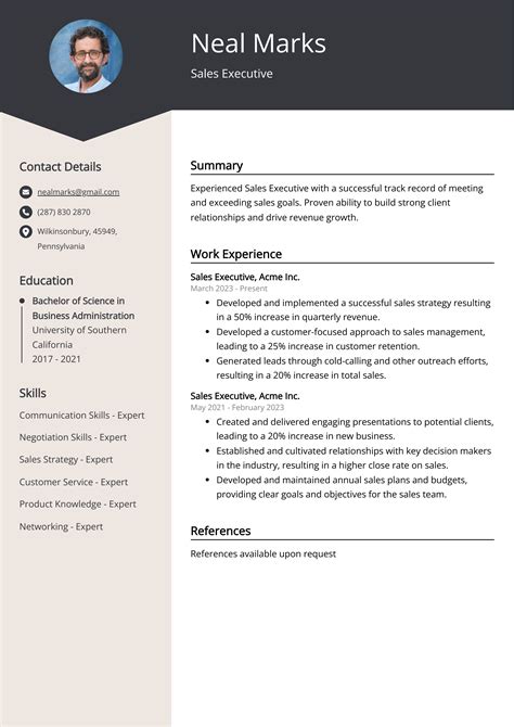 Sales Executive Resume Examples (Template & 20+ Tips)