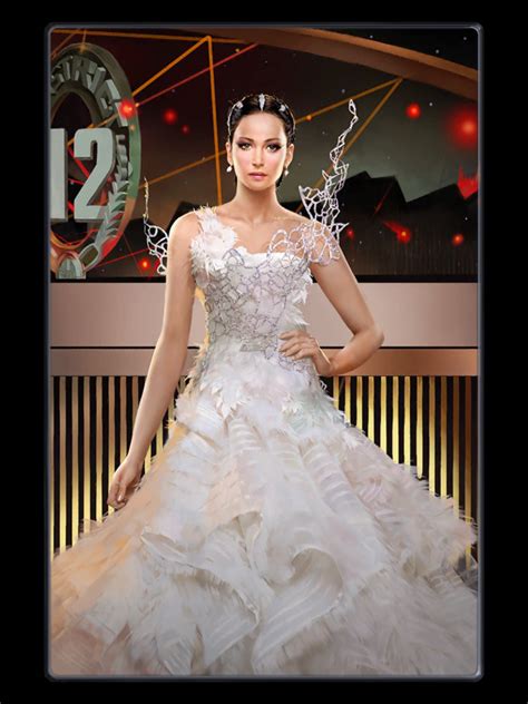 Katniss Movie Wedding Dresses Hunger Games Catching