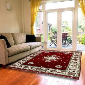 Real Home Maroon Cotton Carpet - Buy Real Home Maroon Cotton Carpet ...