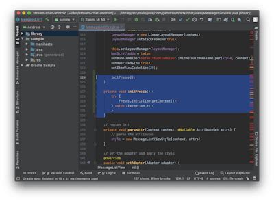 Android Studio Import From GitHub 的图像结果