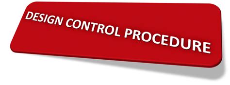 DESIGN CONTROL PROCEDURE – HIGHWAY GUIDE