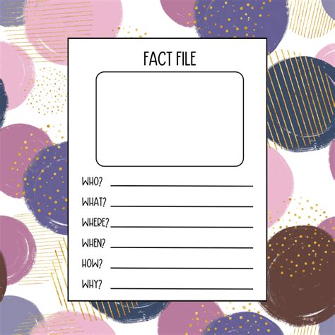 Image result for Writing Fact File Format