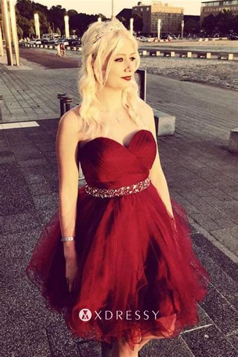 blood red evening gowns