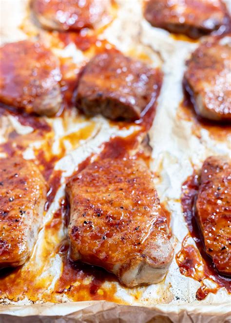 BBQ PORK CHOPS IN OVEN!!! + WonkyWonderful