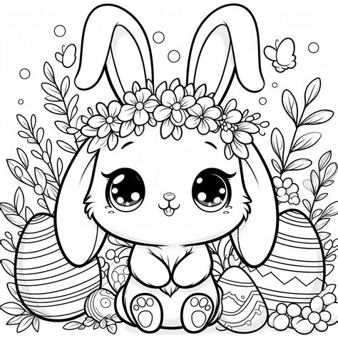 Easter bunny coloring pages – Artofit
