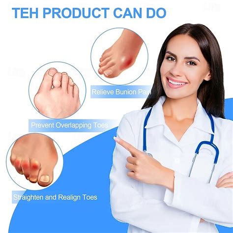 Correcteur d'orteils en marteau, lot de 6, écarteurs d'orteils ...