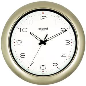 ACCORD CLOCKS Broadway Analog Wall Clock