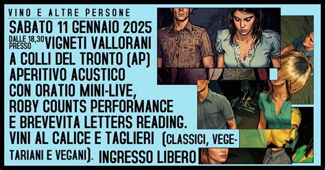 Di libri, note e vini - Brevevita letters reading - Oratio live + Roby ...