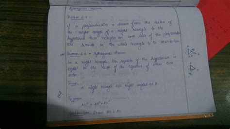 prove that Pythagoras theorem - Brainly.in