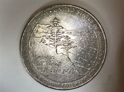 2005 P Jefferson nickel Lewis and Clark. Obv. Three die chips on ...