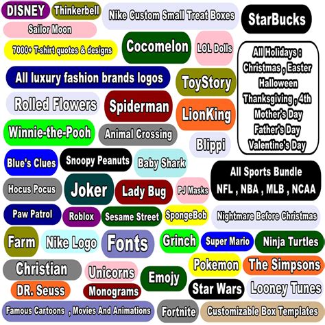 75,000+ SVG Bundle with Fonts - Ultimate DIY Collection for Cricut