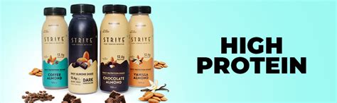 Strive Vegan Protein Shake with 12.6g Plant Protein and 25% Calcium ...