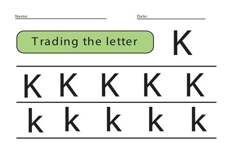 Cursive Letter K Lower Case
