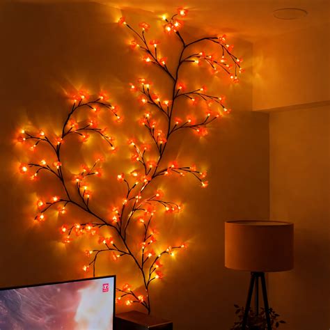 LED Cherry Blossom Double Branch Lights With 8 Lighting Modes – Minishopper