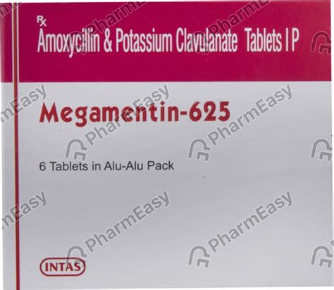 Amoxyclav 625mg Tablet: Uses, Side Effects, Price, Dosage & Composition ...