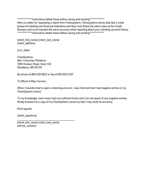 Image result for How to Read a ChexSystems Report