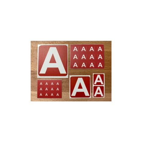 High Quality Camera Sticker RED | BASIC - SET, 5,00