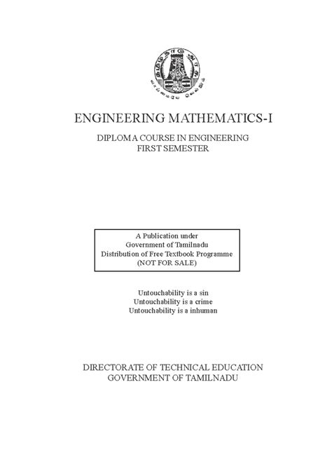 Engineering-Mathematics-I - ENGINEERING MATHEMATICS-I DIPLOMA COURSE IN ...