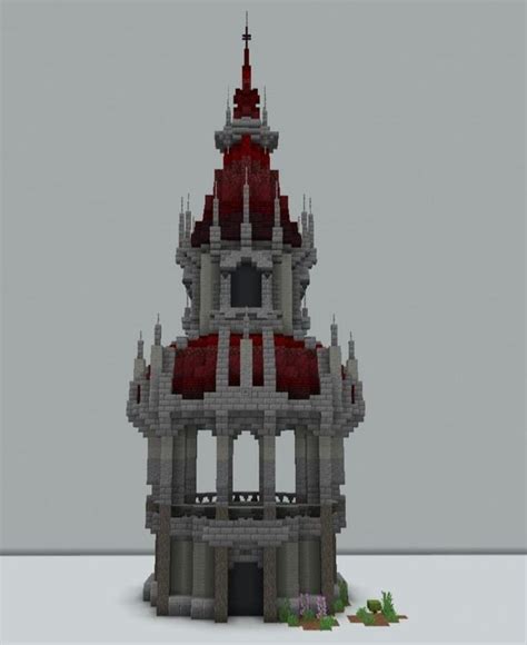 Impressive Minecraft Castle with Red Roof