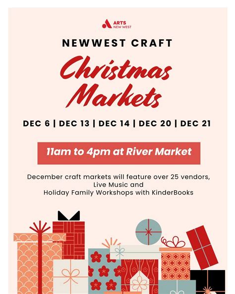 New West Craft Holiday Markets, River Market @ Westminster Quay, New ...