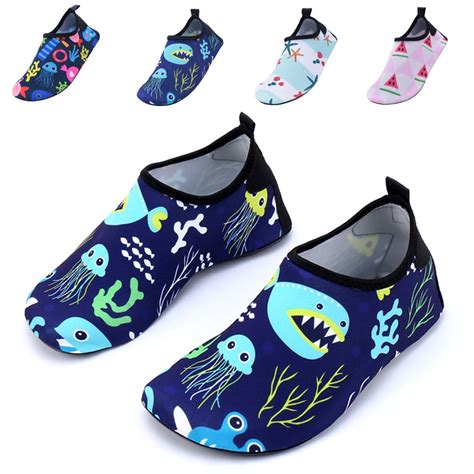Buy Vivay Toddler Kids Water Shoes Quick Drying Swim Beach Shoes Aqua ...