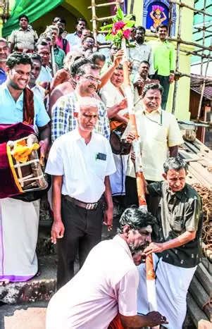 Chithirai festival: ‘muhurthakal’ Erected For Chithirai Festival ...