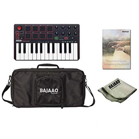 Akai MPK MINI MKII Compact Midi Keyboard and Pad MIDI Controller with ...