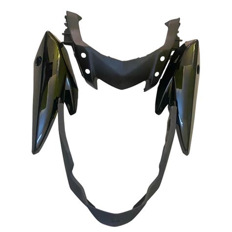 Road Religion Headlight Visor/Front Fairing for FZ V2 (Black) | Road ...
