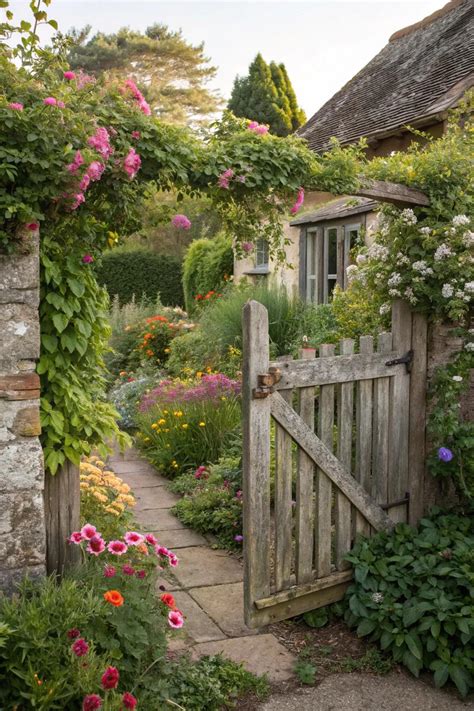 15+ Charming Cottage Garden Layout Ideas