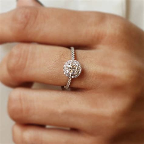 Radiatia 55 Pointer Round Lab Diamond Ring - Stunning & Elegant | Fiona ...